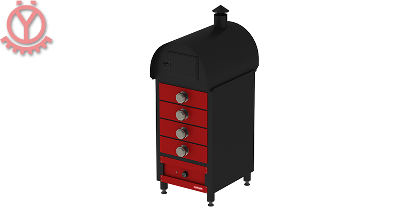 Kumpir Makinesi / 4 Çekmeceli