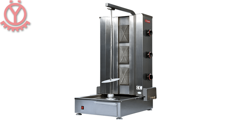 Döner Ocağı / Alttan Motorlu / 3 Radyanlı