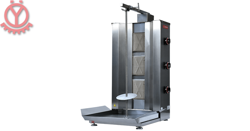 Döner Ocağı / Motorsuz / 3 Radyanlı