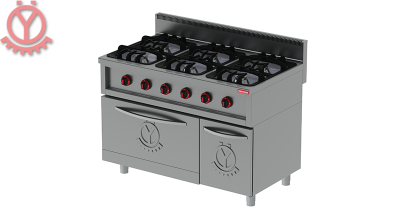 Kuzine / 6'lı Fırınlı