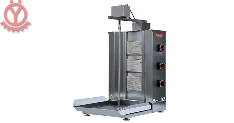 Döner Ocağı / Üstten Motorlu / 3 Radyanlı