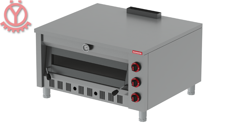 Pizza Makinesi / Gazlı 125'lik